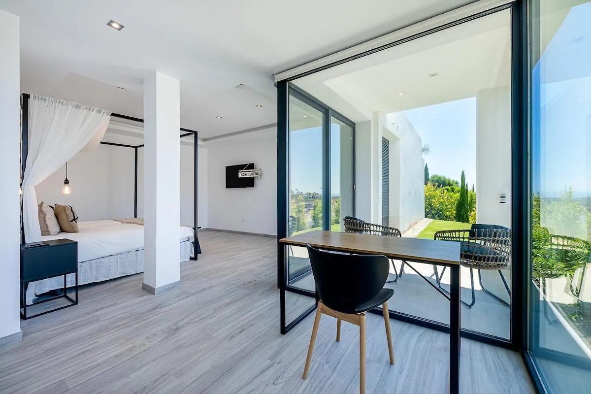 Luxury Holiday Villa With Heated Pool Open Sea Views Estepona Spain